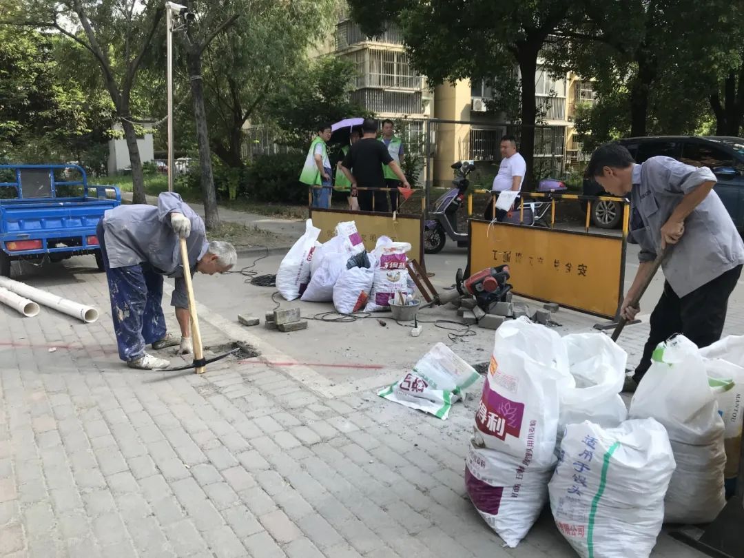 老旧小区改造 污水管道改造 防汛积水点_管道疏通新闻动态