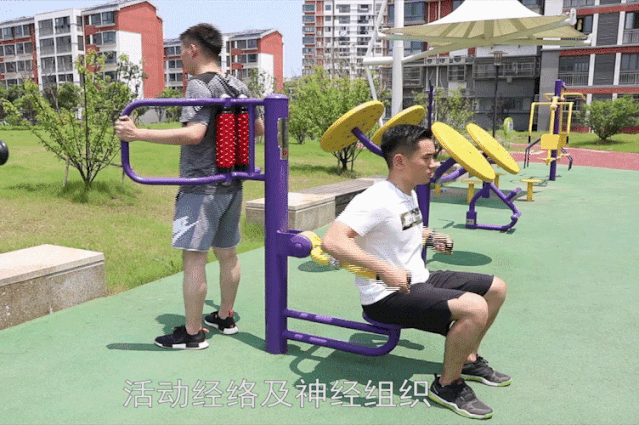 椭圆机使用方法_社区健身器材使用方法_五人站综合训练器安装