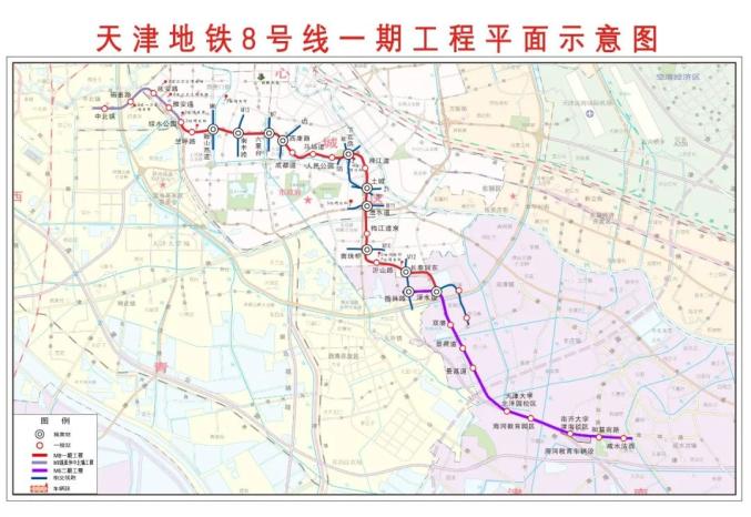 天津在建地铁线路_天津北部新区交通规划_天津地铁11号线西段通车时间