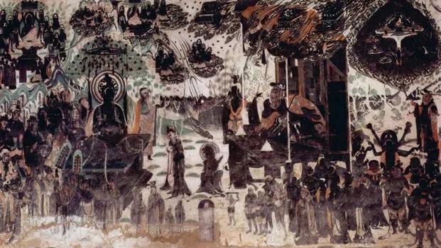 敦煌壁画崇高与优雅_敦煌壁画特点_敦煌壁画艺术美学风格