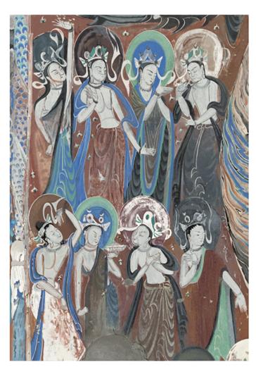 敦煌壁画艺术美学风格_敦煌壁画崇高与优雅_敦煌壁画特点