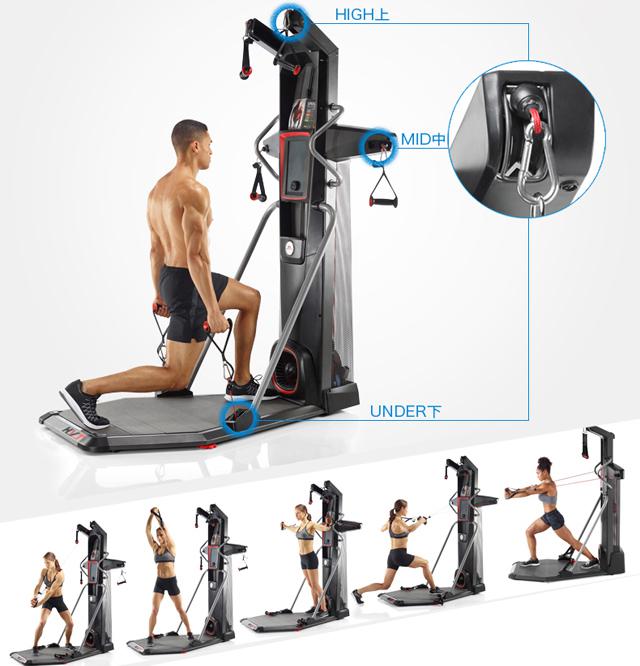 家用单人站立综合训练器_单人 综合训练器_搏飞家用HVT综合训练器